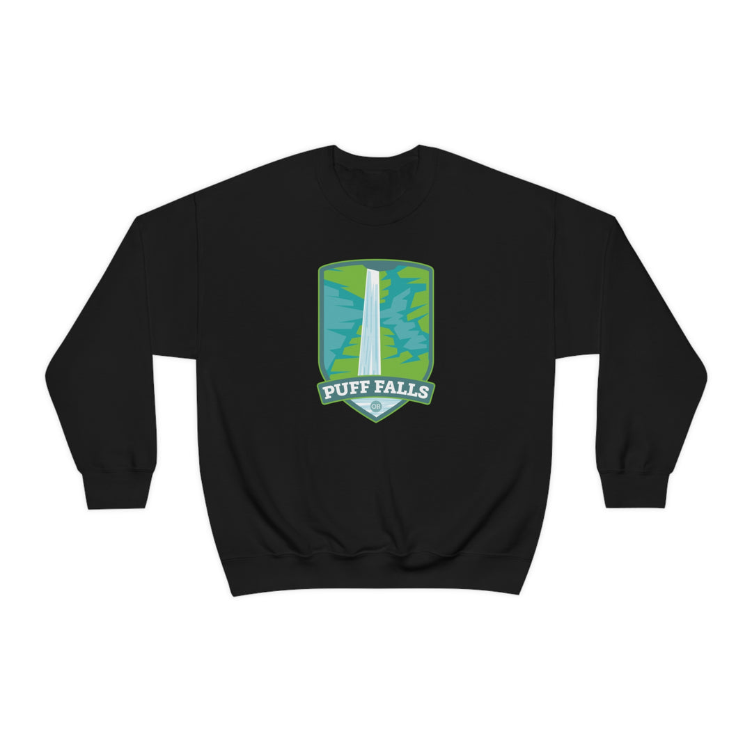 Puff Falls - Oregon Unisex Heavy Blend Crewneck Sweatshirt