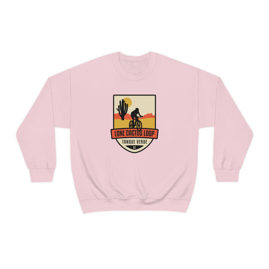 Lone Cactus Loop - Tanque Verde, Arizona Unisex Heavy Blend Crewneck Sweatshirt