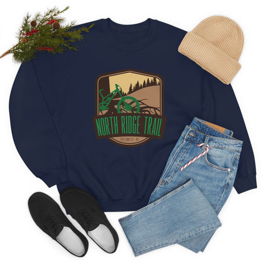 North Ridge Trail - Philomath, Oregon Unisex Heavy Blend Crewneck Sweatshirt