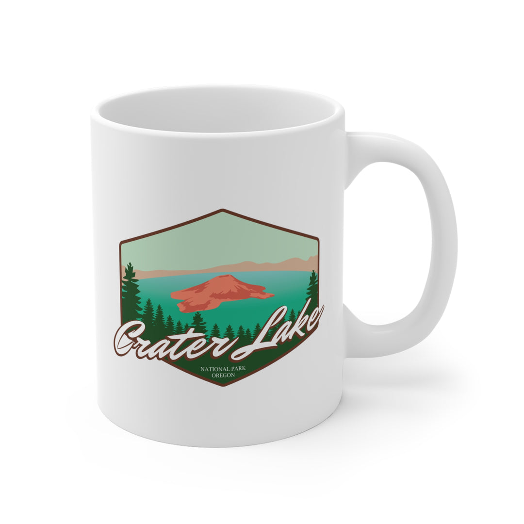 Crater Lake National Park Mug 11oz - Oregon hiker gift