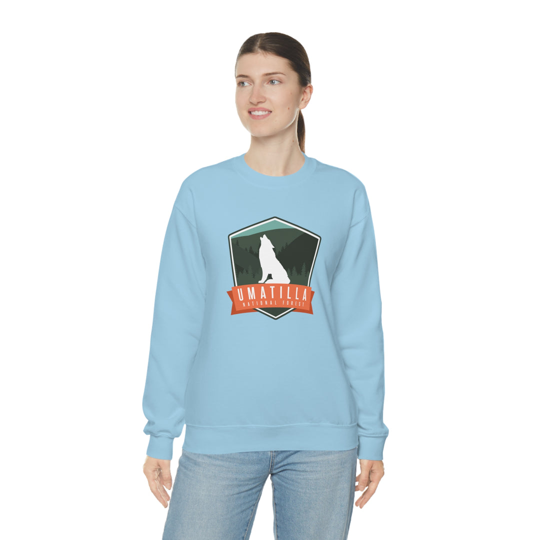 Umatilla National Forest Unisex Heavy Blend Crewneck Sweatshirt