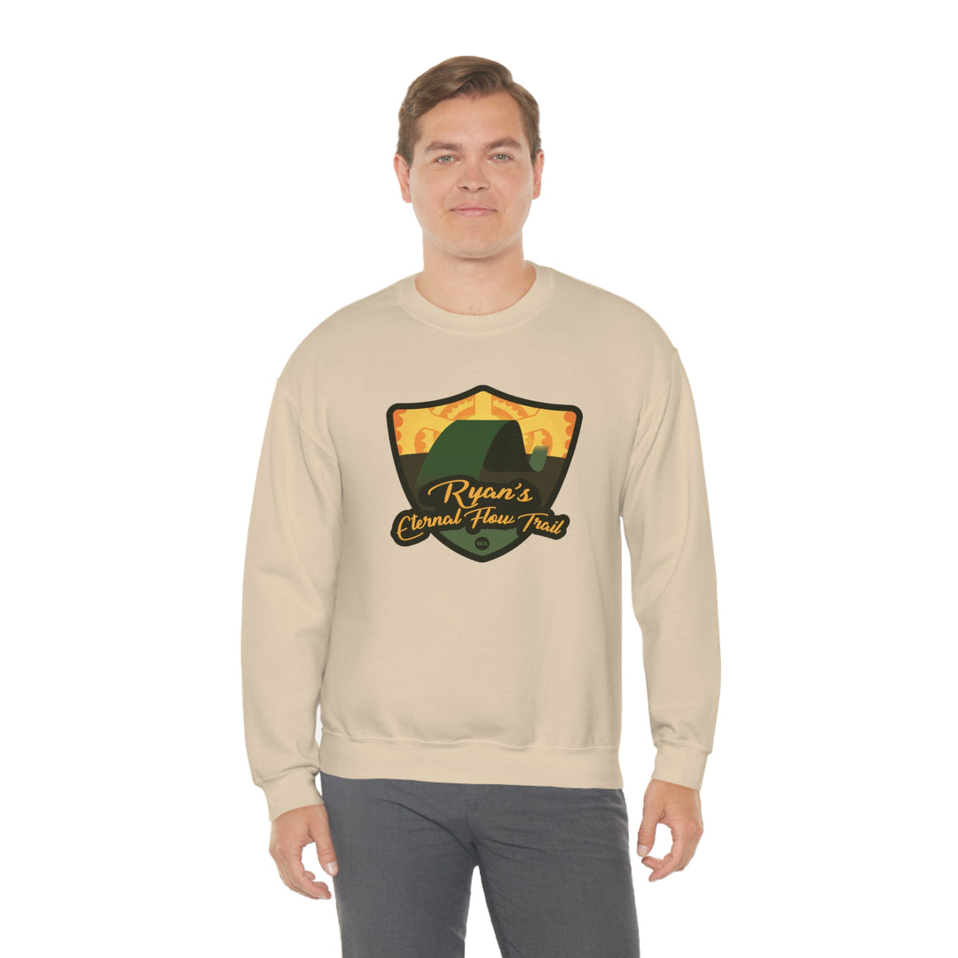 Ryan's Eternal Flow Trail - Washington Unisex Heavy Blend Crewneck Sweatshirt