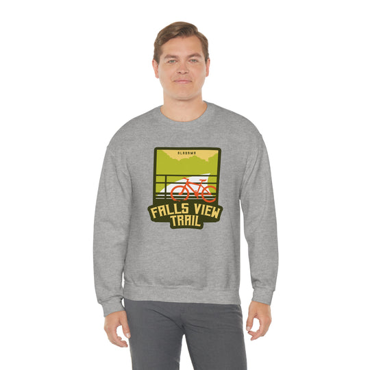 Falls View Trail - Alabama Unisex Heavy Blend Crewneck Sweatshirt