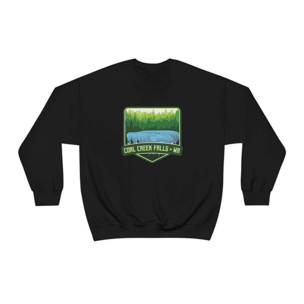 Coal Creek Falls - Washington Unisex Heavy Blend Crewneck Sweatshirt