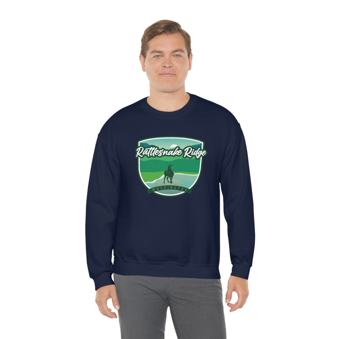 Rattlesnake Ridge - Washington Unisex Heavy Blend Crewneck Sweatshirt