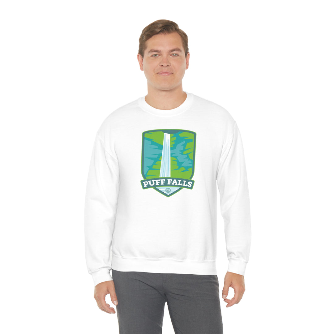 Puff Falls - Oregon Unisex Heavy Blend Crewneck Sweatshirt