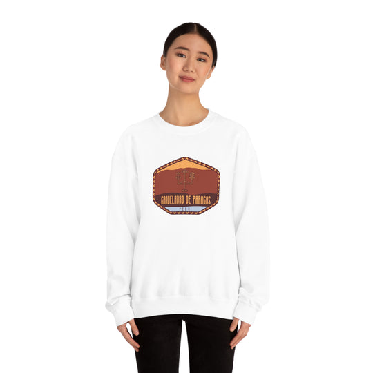 Candelabro de Paracas - Peru | Unisex Heavy Blend Crewneck Sweatshirt