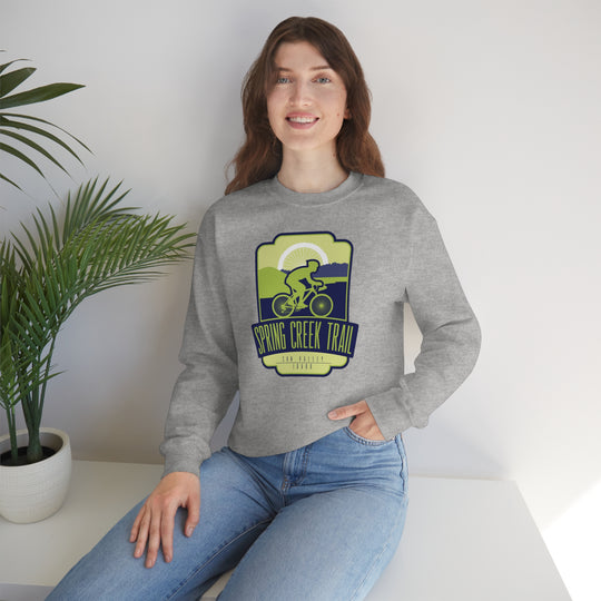 Spring Creek Trail - Sun Valley, Idaho Unisex Heavy Blend Crewneck Sweatshirt