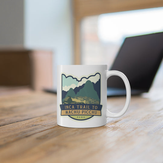 Inca Trail to Machu Picchu - Peru hiker gift Mug 11oz