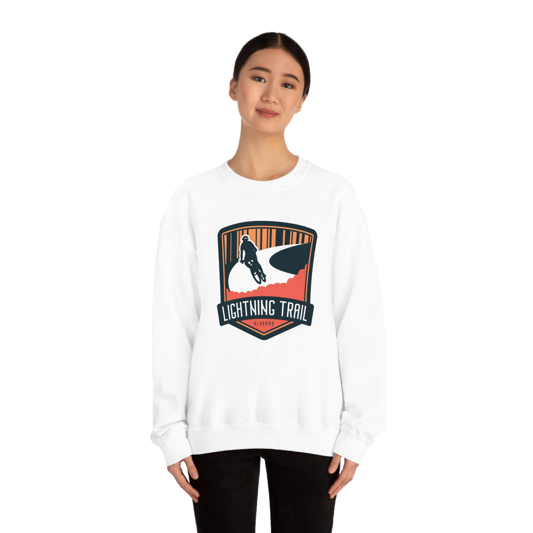 Lightning Trail - Alabama Unisex Heavy Blend Crewneck Sweatshirt