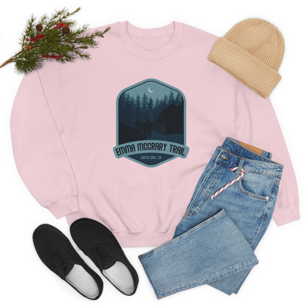 Emma McCrary Trail - Santa Cruz, CA Unisex Heavy Blend Crewneck Sweatshirt