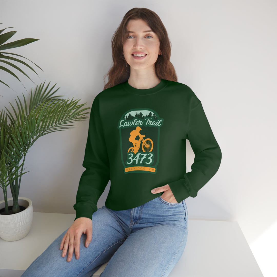 Lawler Trail #3473 - Oakridge, Oregon Unisex Heavy Blend Crewneck Sweatshirt