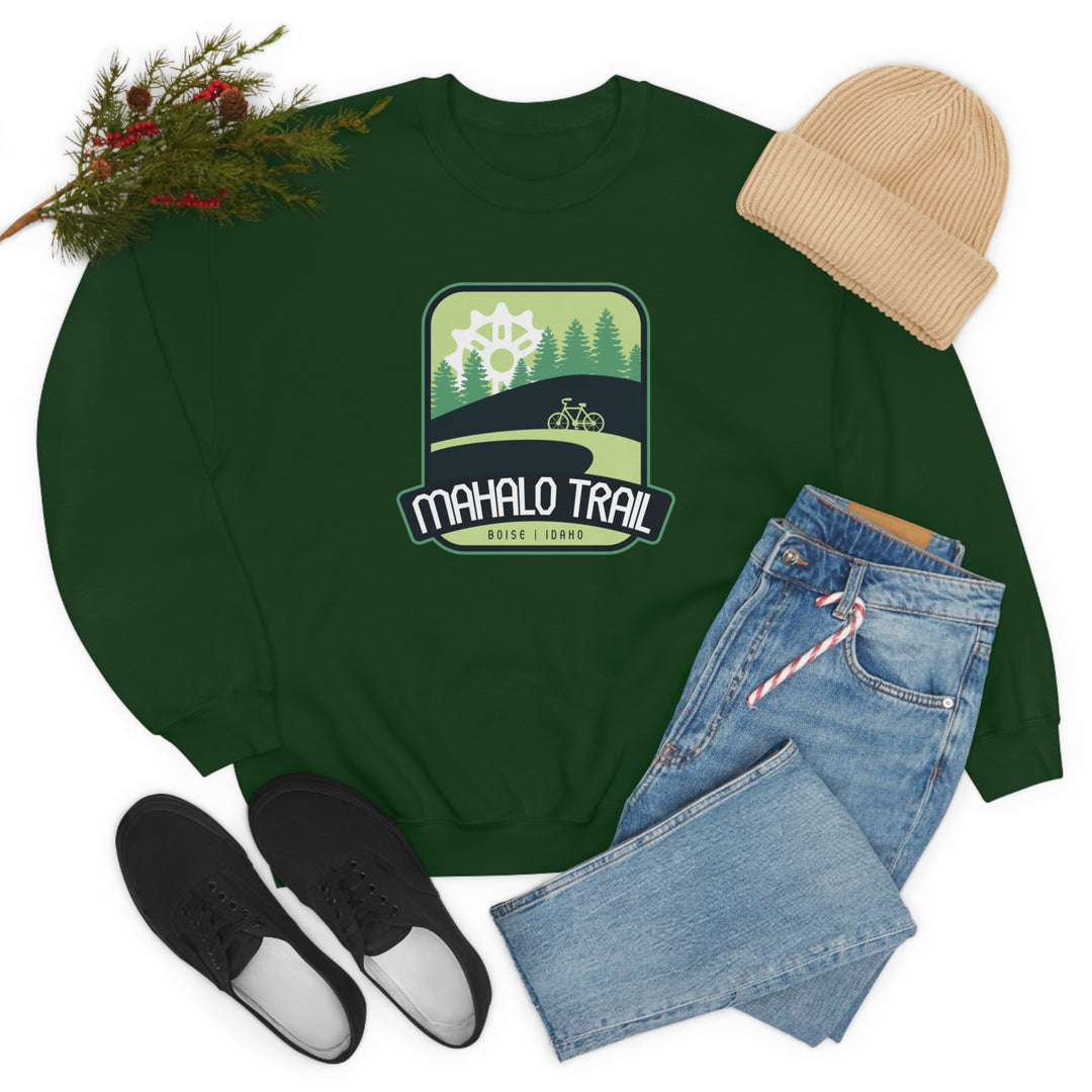 Mahalo Trail - Boise, Idaho Unisex Heavy Blend Crewneck Sweatshirt