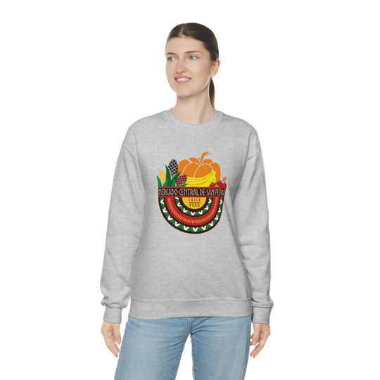 Mercado Central de San Pedro - Cusco, Peru Unisex Heavy Blend Crewneck Sweatshirt