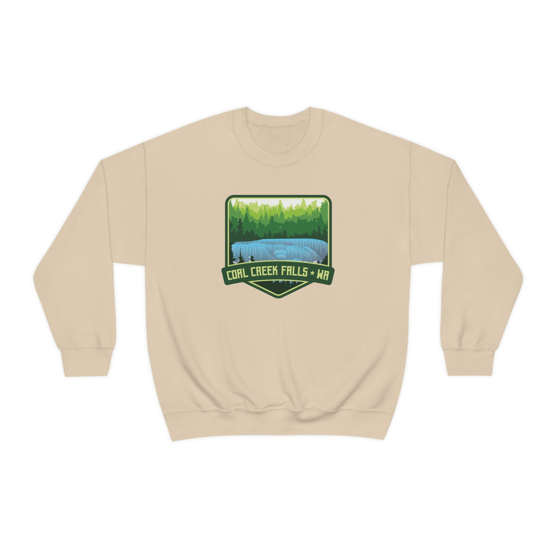 Coal Creek Falls - Washington Unisex Heavy Blend Crewneck Sweatshirt