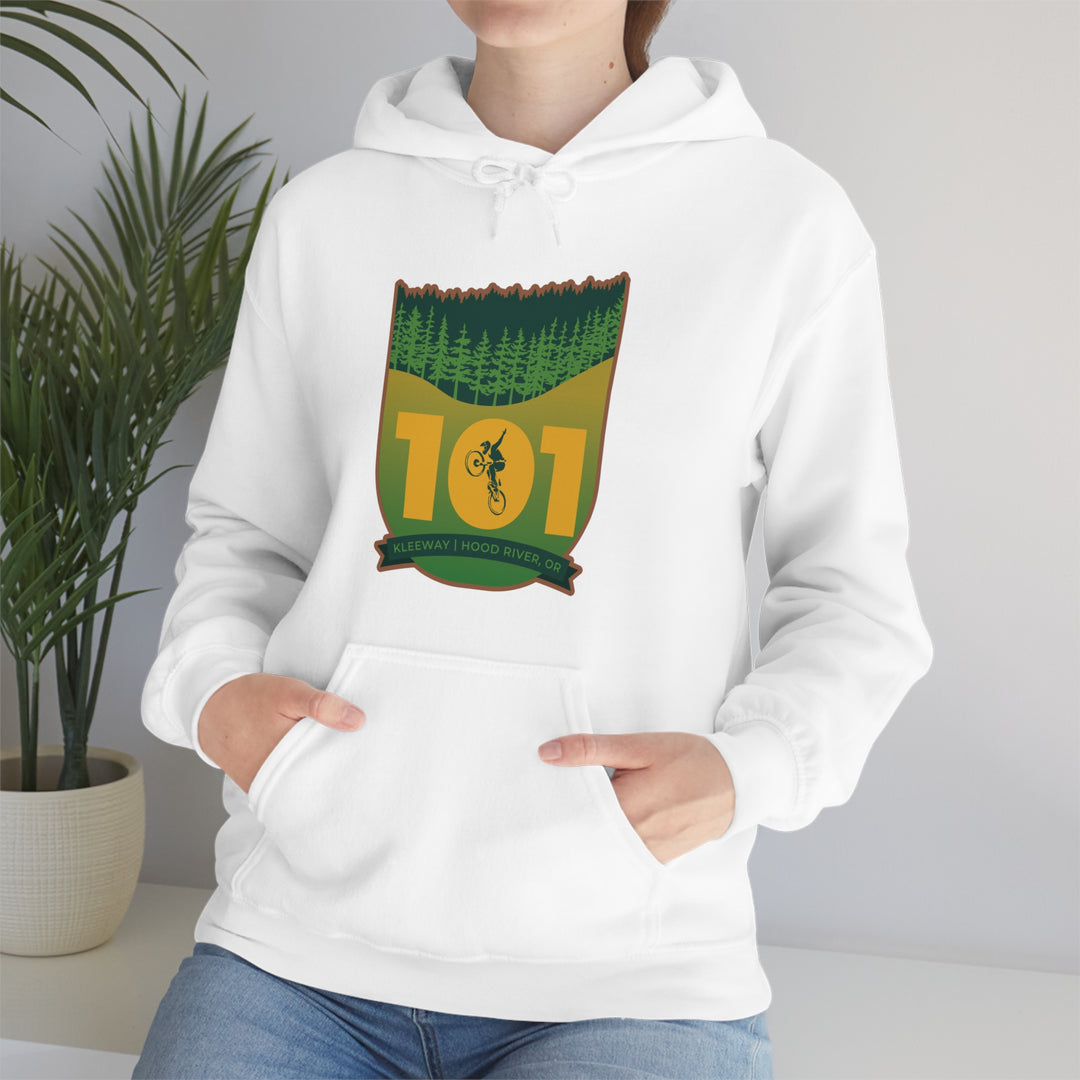 101 Kleeway - Hood River, Oregon Unisex Heavy Blend Hooded Sweatshirt