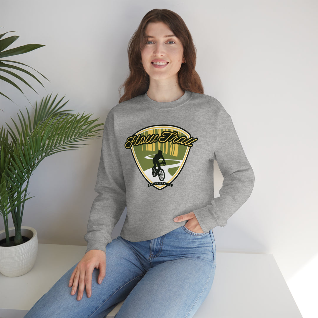 Flow Trail - Day Valley, CA Unisex Heavy Blend Crewneck Sweatshirt