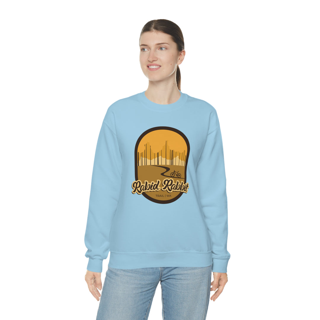 Rabid Rabbit Trail - Washington State Unisex Heavy Blend Crewneck Sweatshirt