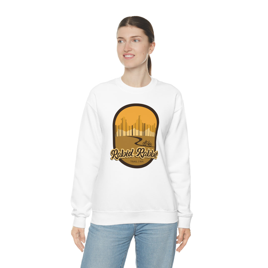 Rabid Rabbit Trail - Washington State Unisex Heavy Blend Crewneck Sweatshirt