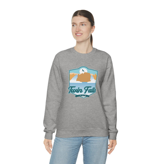 Twin Falls - Idaho Unisex Heavy Blend Crewneck Sweatshirt