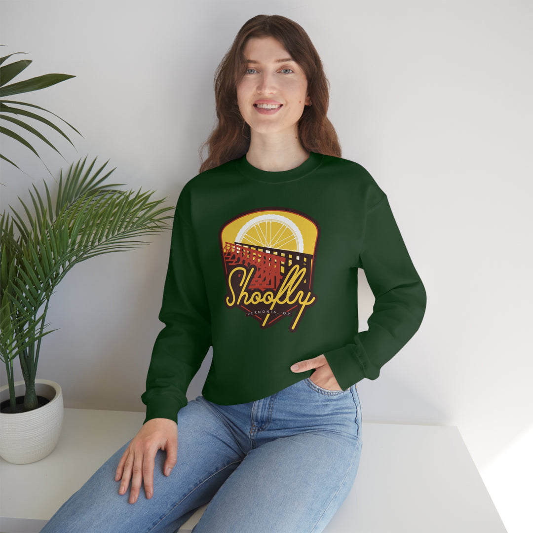 Shoofly - Vernonia, Oregon Unisex Heavy Blend Crewneck Sweatshirt