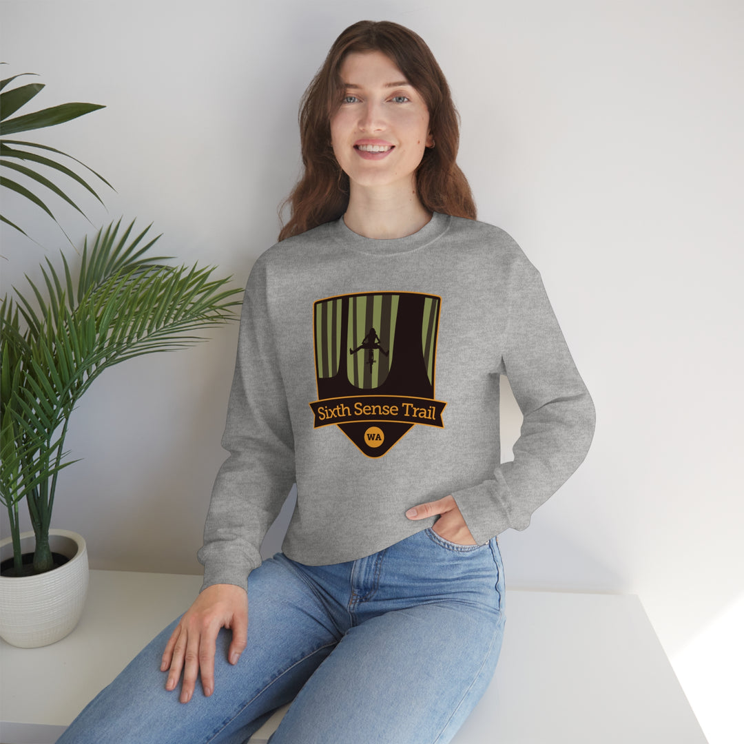 Sixth Sense Trail - Washington Unisex Heavy Blend Crewneck Sweatshirt