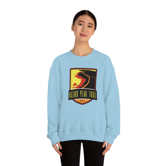 Hazard Peak Trail - Los Osos, CA Unisex Heavy Blend Crewneck Sweatshirt