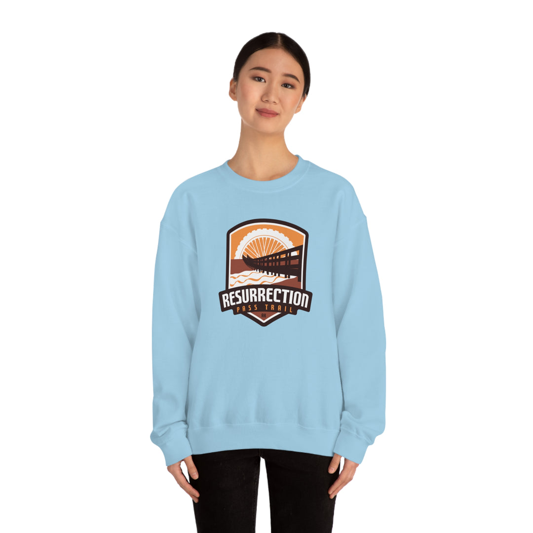 Resurrection Pass Trail - Alaska Unisex Heavy Blend Crewneck Sweatshirt