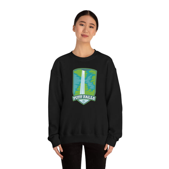 Puff Falls - Oregon Unisex Heavy Blend Crewneck Sweatshirt