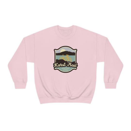 Karst Trail - Prairie Creek, Arkansas Unisex Heavy Blend Crewneck Sweatshirt