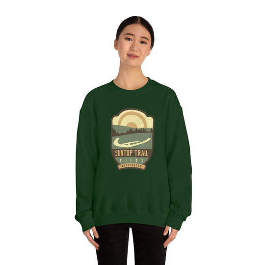 Suntop Trail #1183 - Washington State Unisex Heavy Blend Crewneck Sweatshirt