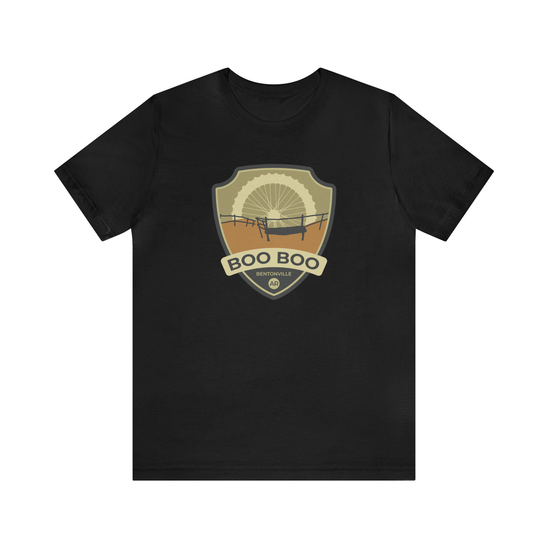 Boo Boo- Bentonville, Arkansas Unisex Jersey Short Sleeve Tee - Gift for hikers