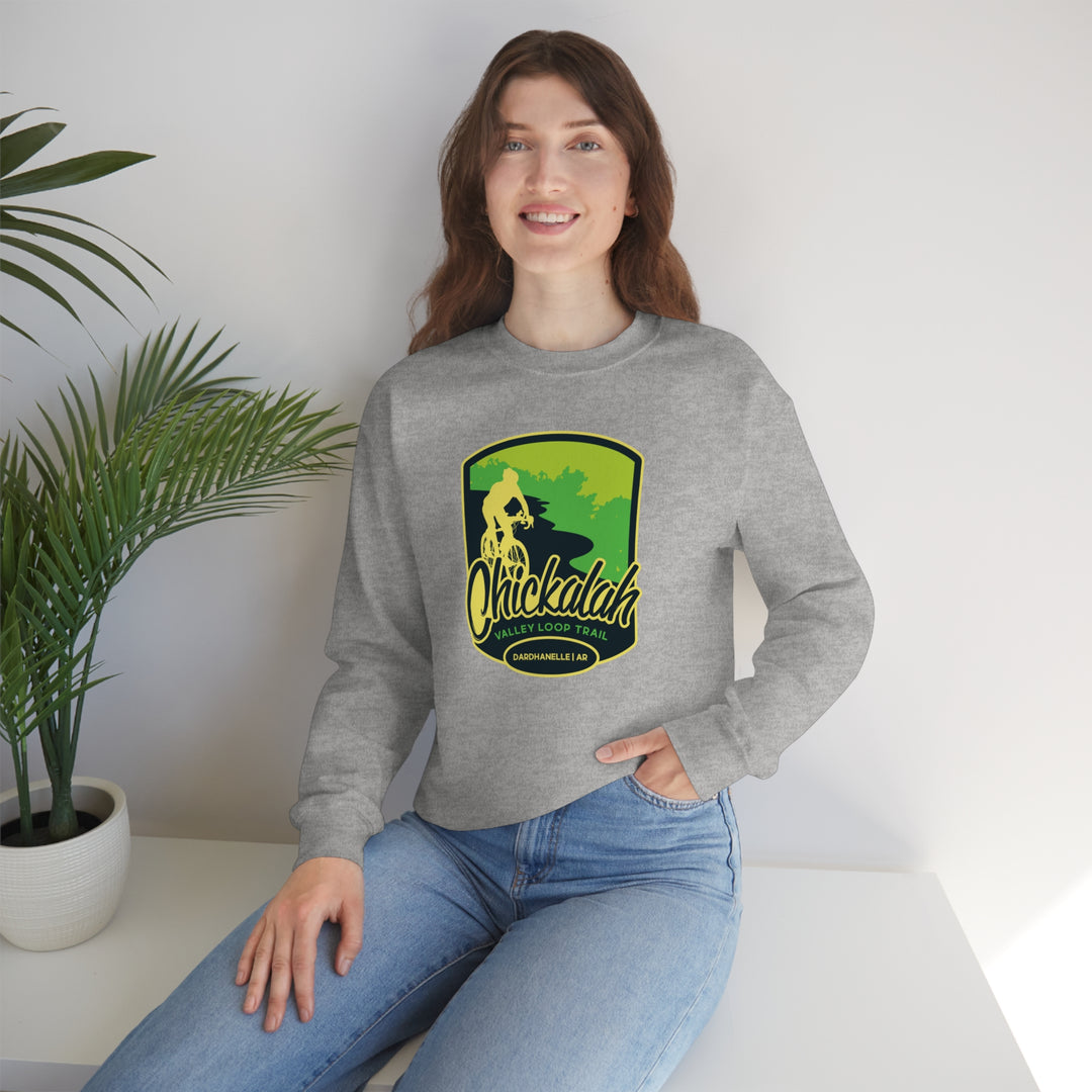 Chickalah Valley Loop Trail - Dardanelle, Arkansas Unisex Heavy Blend Crewneck Sweatshirt