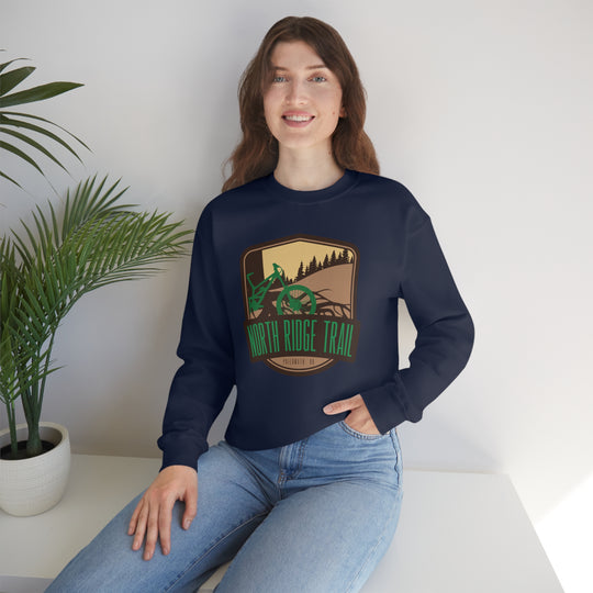 North Ridge Trail - Philomath, Oregon Unisex Heavy Blend Crewneck Sweatshirt