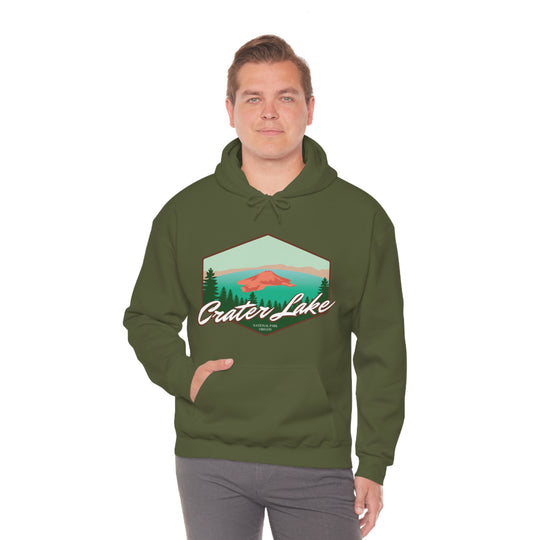 Crater Lake National Park Unisex Heavy Blend Hoodie Sweatshirt Oregon hiker gift