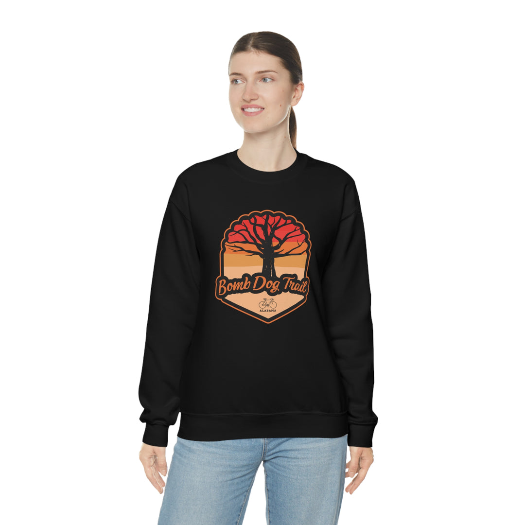 Bomb Dog Trail - Alabama Unisex Heavy Blend Crewneck Sweatshirt