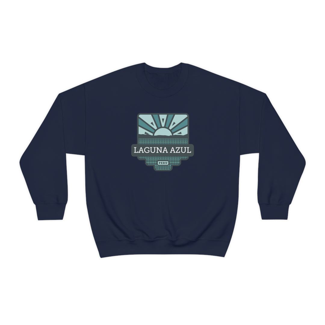 Laguna Azul - Peru Unisex Heavy Blend Crewneck Sweatshirt