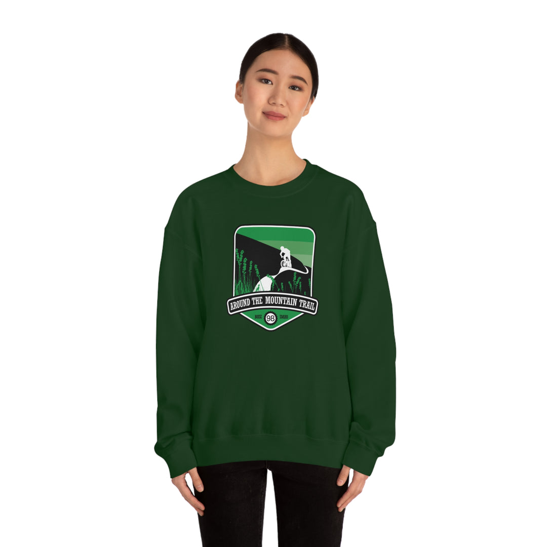 Around the Mountain Trail (98) - Boise, Idaho Unisex Heavy Blend Crewneck Sweatshirt