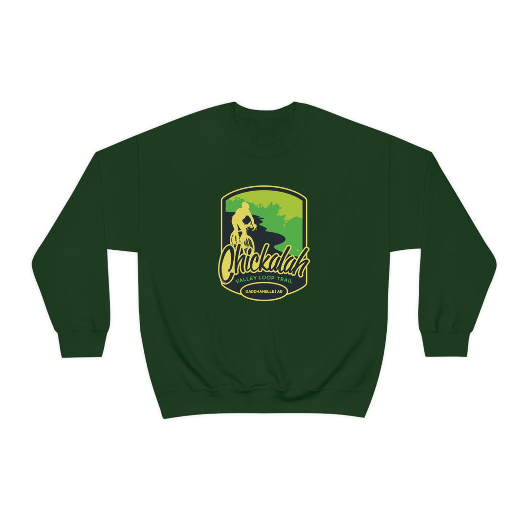 Chickalah Valley Loop Trail - Dardanelle, Arkansas Unisex Heavy Blend Crewneck Sweatshirt