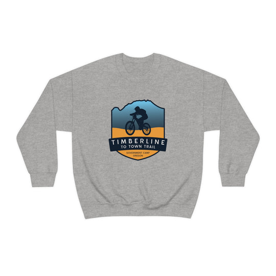 Timberline to Town Trail - Government Camp, Oregon Unisex Heavy Blend Crewneck Sweatshirt