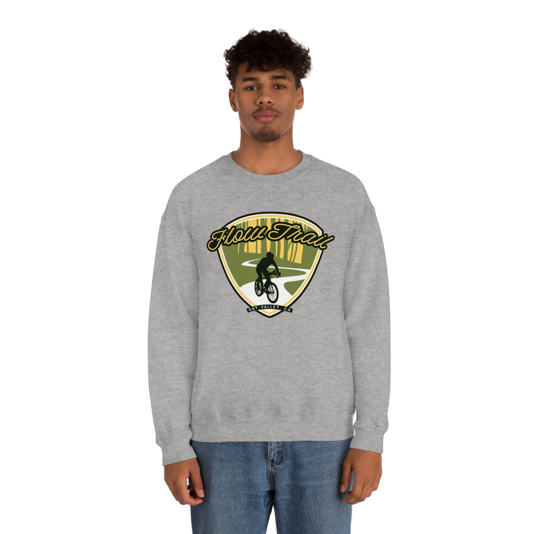 Flow Trail - Day Valley, CA Unisex Heavy Blend Crewneck Sweatshirt