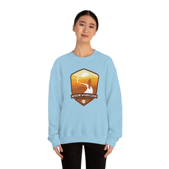 Apache Wash Loop - Cave Creek, Arizona Unisex Heavy Blend Crewneck Sweatshirt