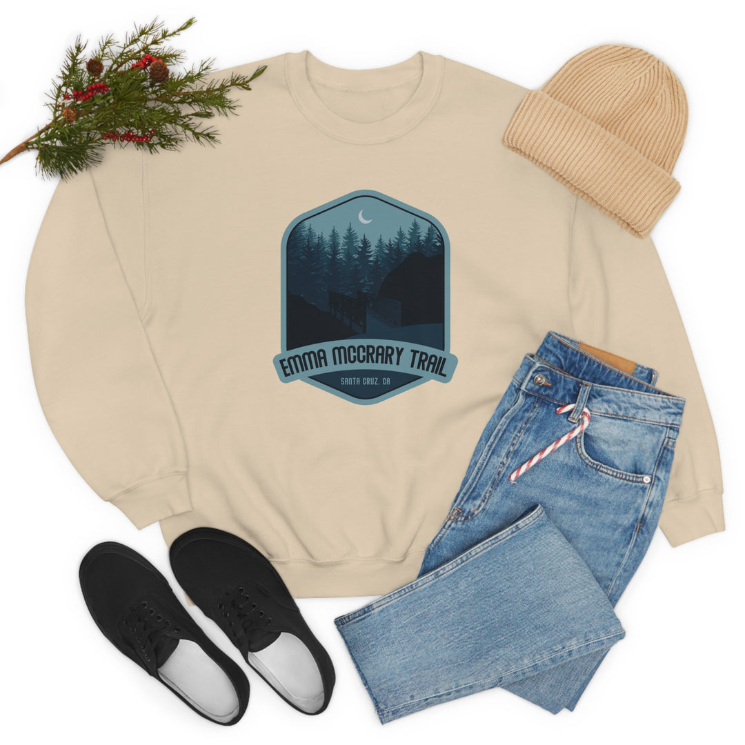 Emma McCrary Trail - Santa Cruz, CA Unisex Heavy Blend Crewneck Sweatshirt