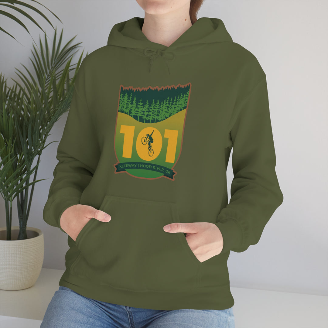 101 Kleeway - Hood River, Oregon Unisex Heavy Blend Hooded Sweatshirt