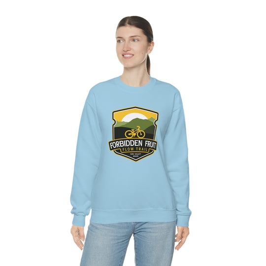 Forbidden Fruit Flow Trail - Sun Valley, Idaho Unisex Heavy Blend Crewneck Sweatshirt