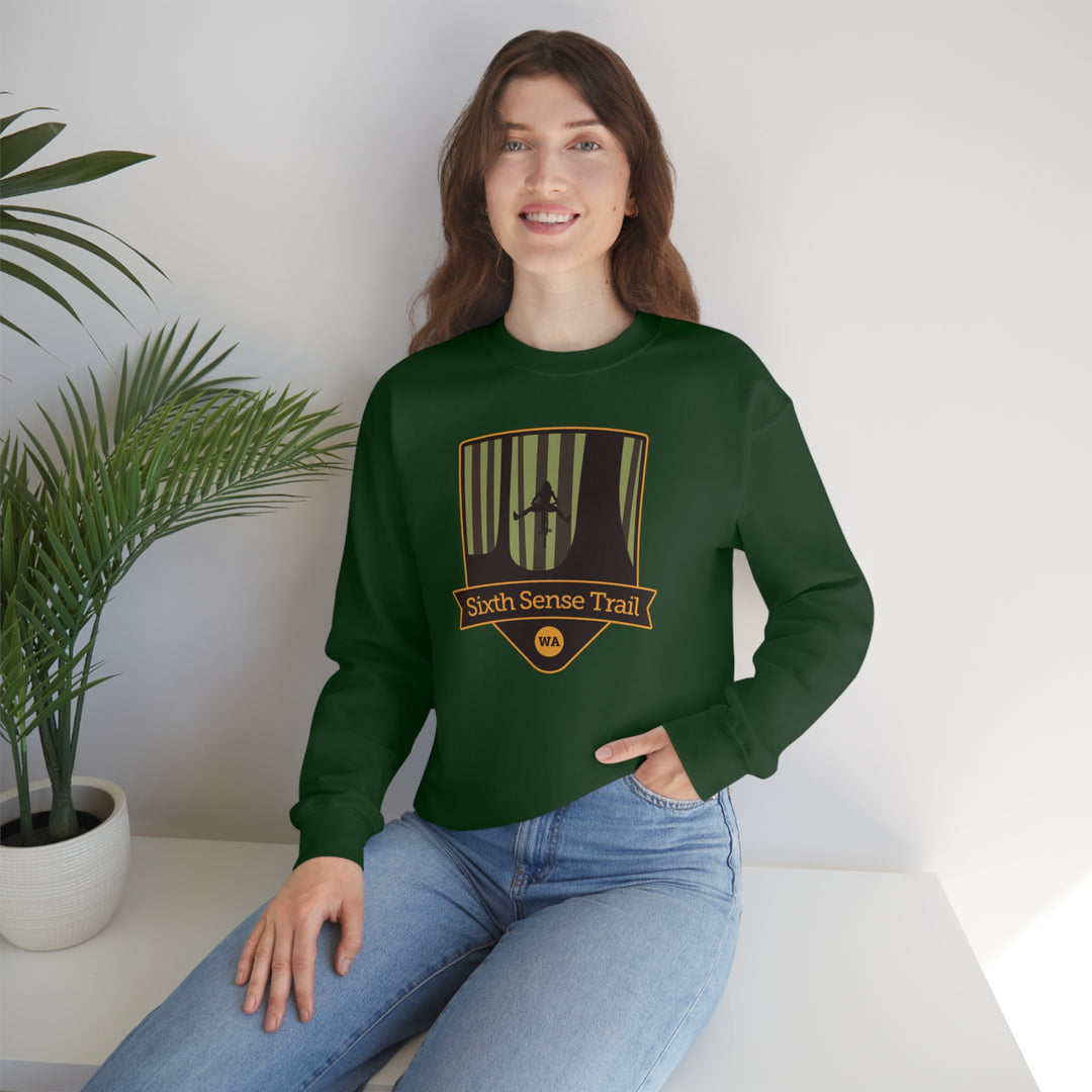 Sixth Sense Trail - Washington Unisex Heavy Blend Crewneck Sweatshirt