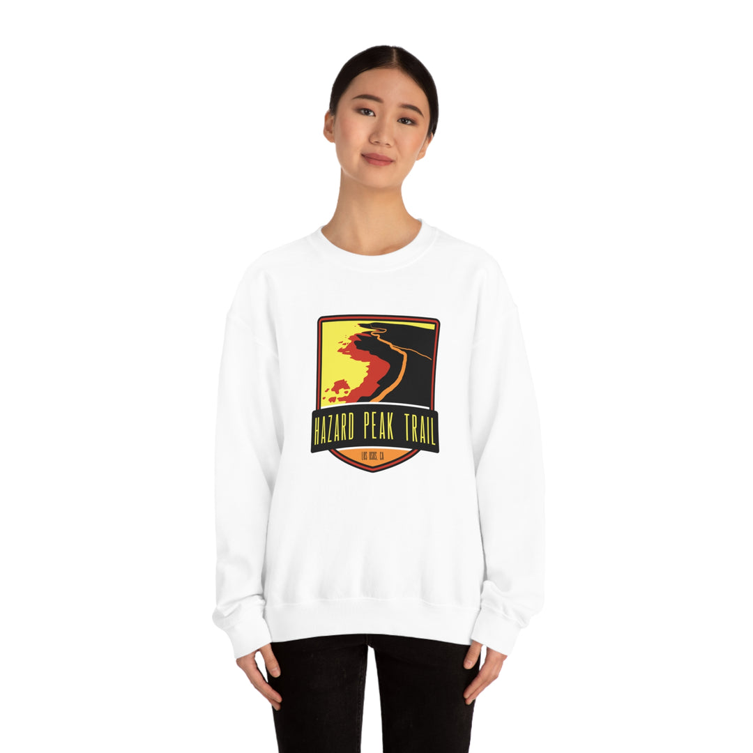 Hazard Peak Trail - Los Osos, CA Unisex Heavy Blend Crewneck Sweatshirt