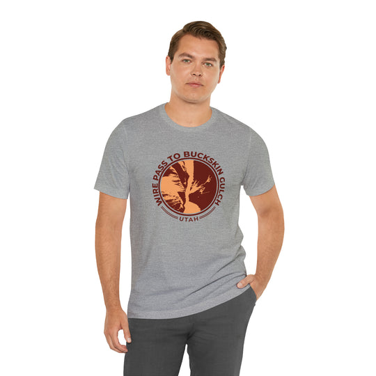 Wire Pass to Buckskin Gulch Short-Sleeve Unisex T-Shirt hiker gift - Utah