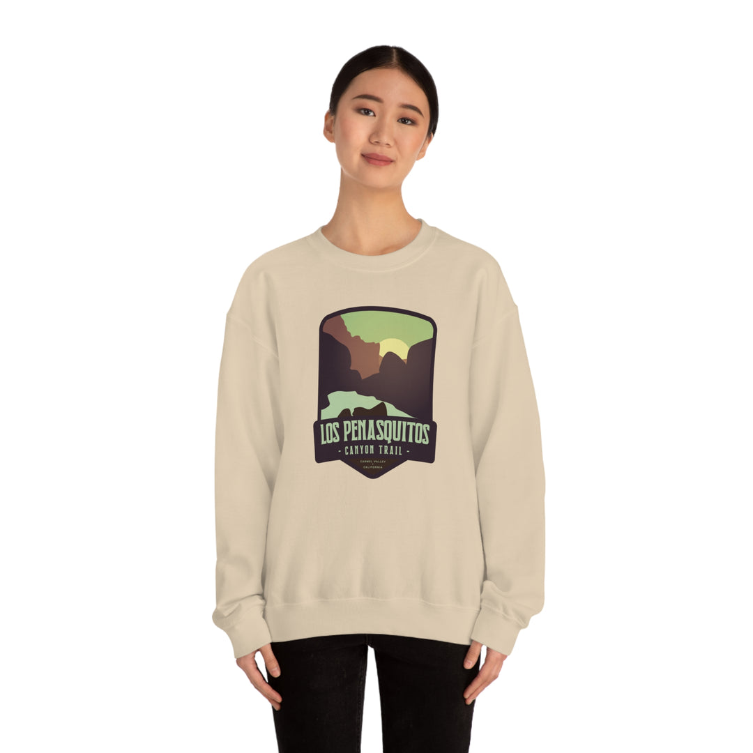 Los Penasquitos Trail - Carmel Valley, CA Unisex Heavy Blend Crewneck Sweatshirt