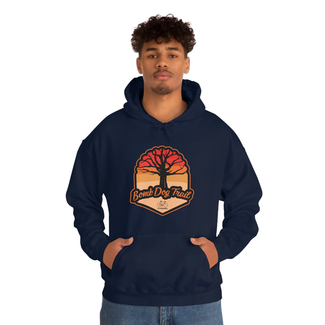 Bomb Dog Trail - Alabama Unisex Heavy Blend Hooded Sweatshirt